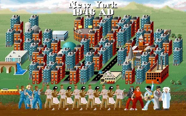 Sid Meier's Civilization (DOS) — in-game screenshot 2