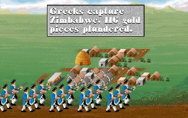 Sid Meier's Civilization (DOS) — in-game screenshot 3
