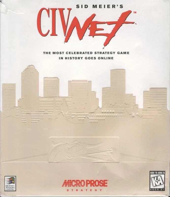 Sid Meier's CivNet box cover art