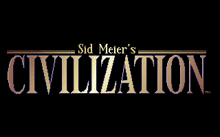 Title screen — Sid Meier's Civilization (1991)